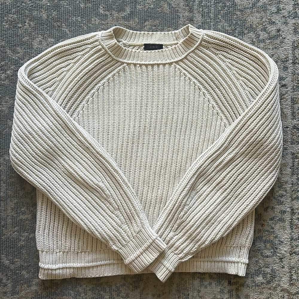 Jcrew beige sweater